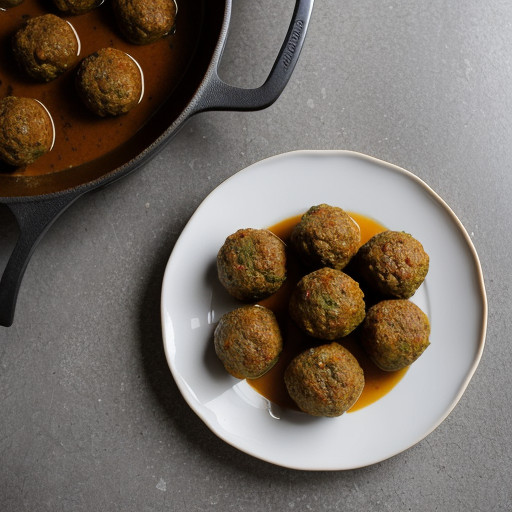 Kashmiri Koftas (Kashmiri Meatballs recipe image
