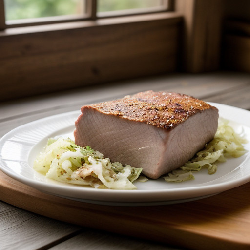 Kassler Ripschen & Sauerkraut recipe image