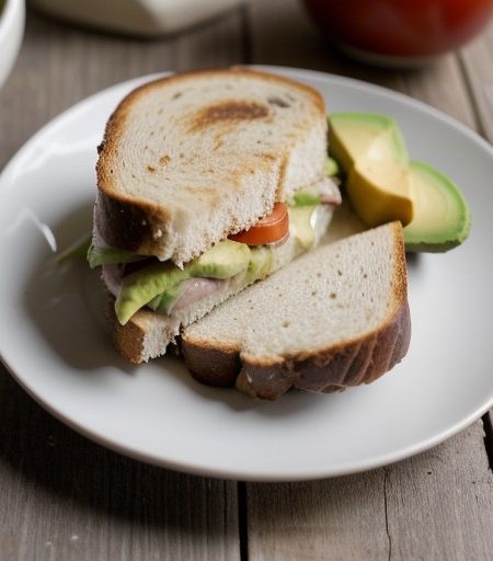 Kathy Pitts Turkey and Cheese Sandwich recipe image