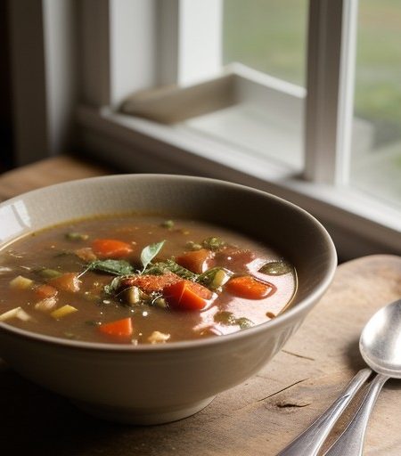 Kathy Smith's Hearty Minestrone Soup (4 PTS recipe image