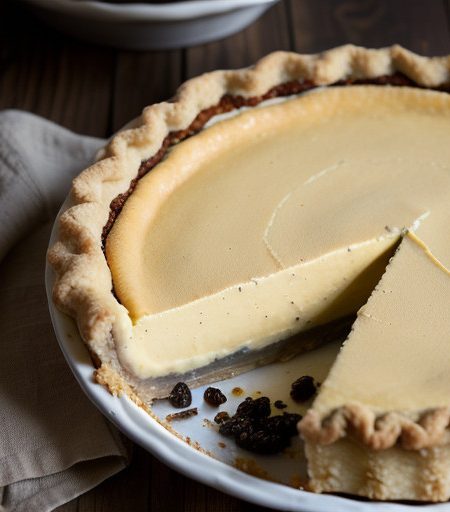 Kathy's Raisen Custard Pie recipe image