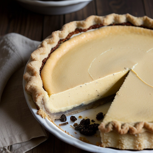Kathy's Raisen Custard Pie recipe image