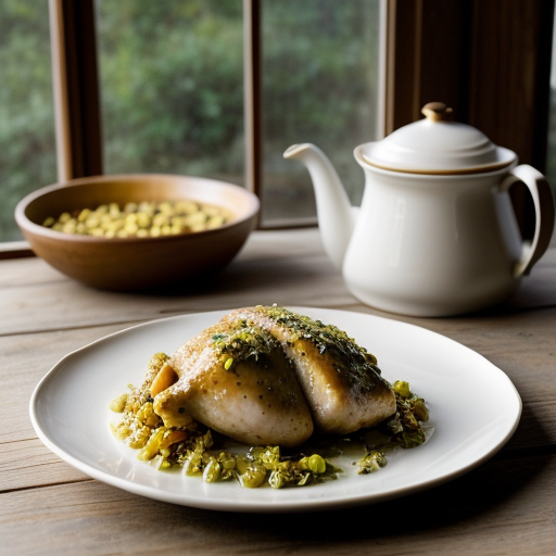 Kazakh Lemon Chicken recipe image