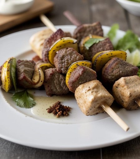 Kebab Digi (Pan Kebabs recipe image