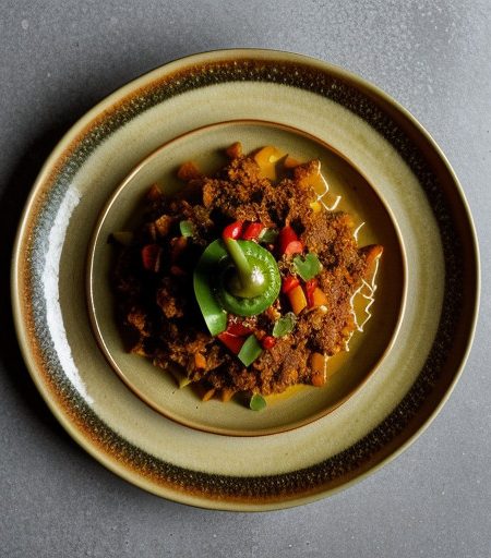 Keema Pimento (Beef With Green Pepper recipe image