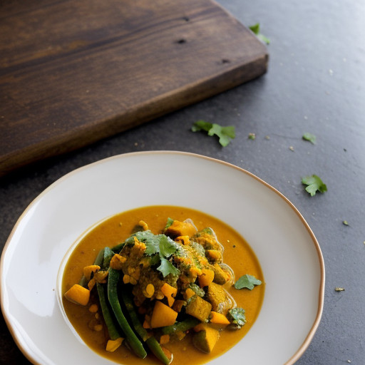 Kema (Curried Vegetables recipe image