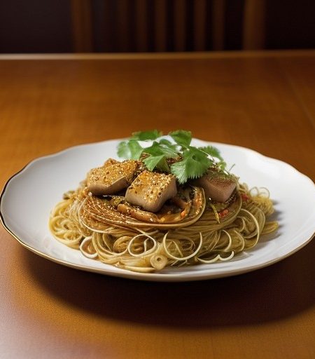 Ken Hom's Chicken Chow Mein recipe image