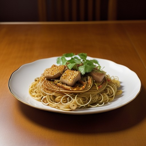 Ken Hom's Chicken Chow Mein recipe image