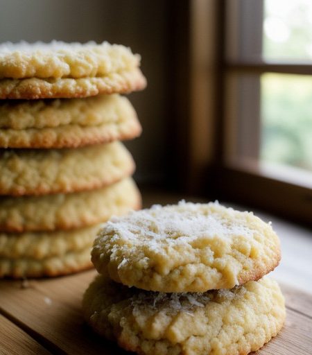 Key Lime Coconut Cookies recipe image