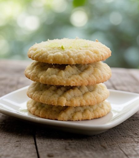 Key Lime Coconut Cookies recipe image