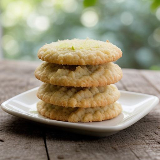 Key Lime Coconut Cookies recipe image