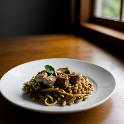 Khao Pad Muo Bau Ga-Prow recipe image