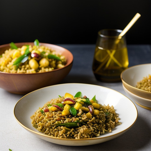 Khao Pad Sapparot (Stir Fried Rice & Pineap recipe image