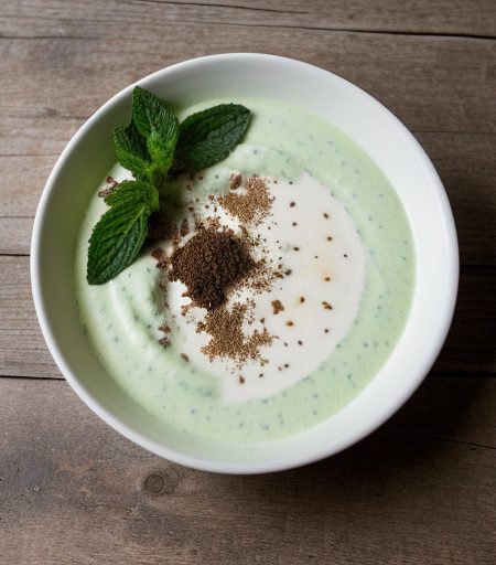 Kheere Ka Raita (Yogurt With Cucumber & Mint recipe image