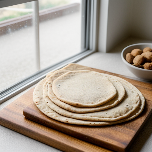 Khoubiz (Lebanese Flat Bread recipe image