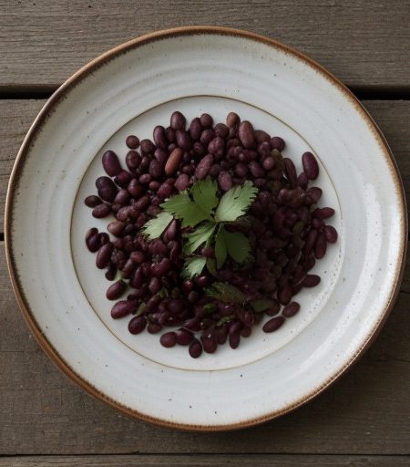 Kidney Beans W/Sherry and Grilled Red Onions recipe image