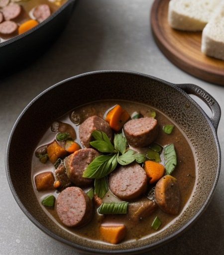 Kielbasa Skillet Stew recipe image