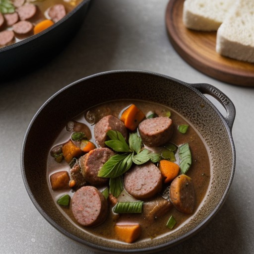 Kielbasa Skillet Stew recipe image