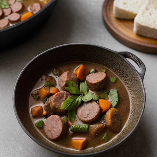 Kielbasa Skillet Stew recipe image