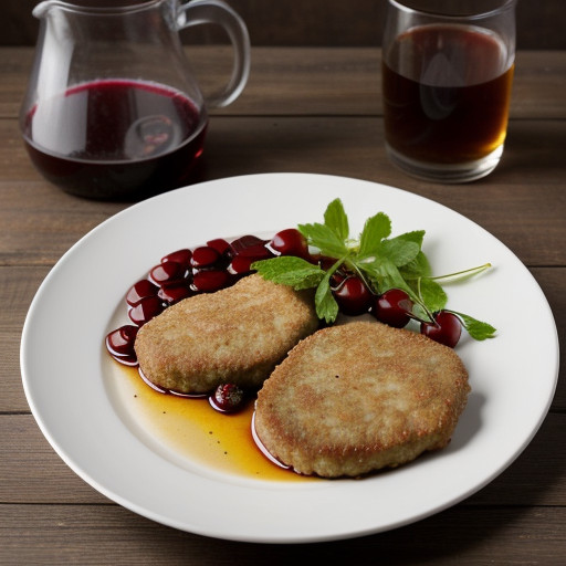 Kirsch-Schnitzel (Veal Cutlets With Cherry Sau recipe image