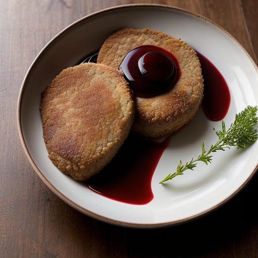 Kirsch-Schnitzel (Veal Cutlets With Cherry Sauce recipe image