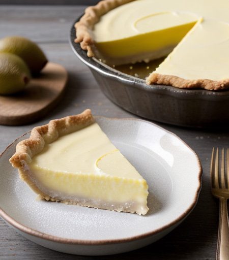 Kiwi-Lemon Pie recipe image