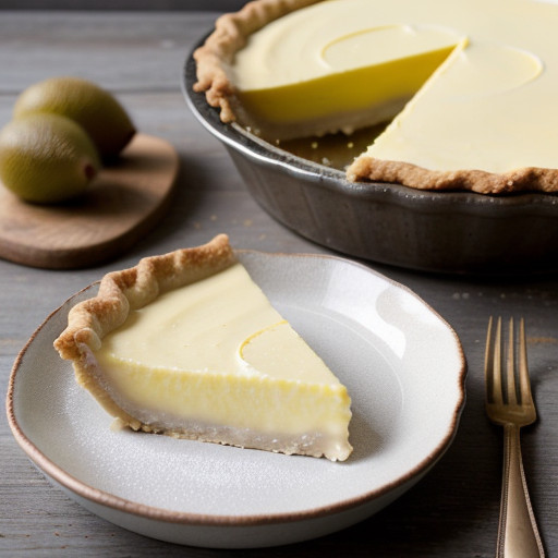 Kiwi-Lemon Pie recipe image