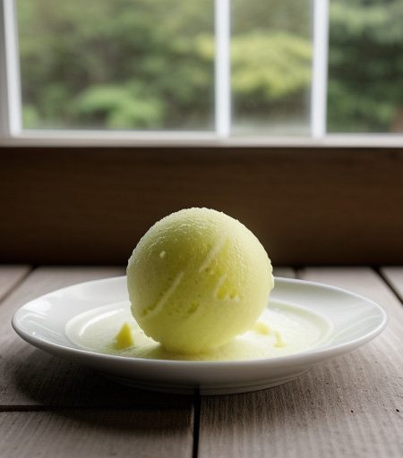 Kiwi-Lime Sorbet recipe image