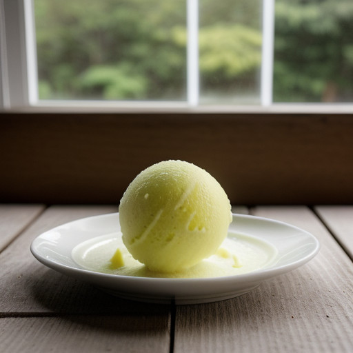 Kiwi-Lime Sorbet recipe image