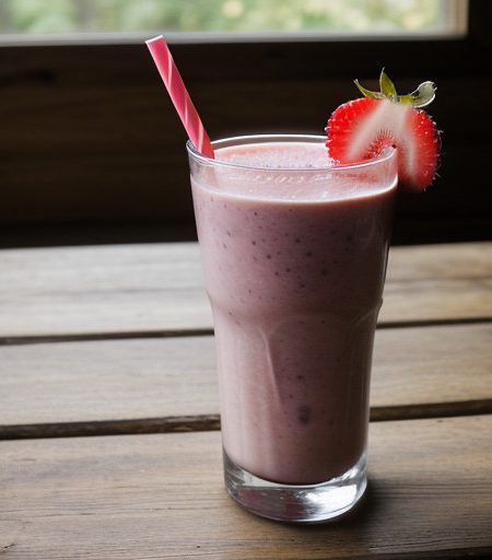 Kiwi Strawberry Smoothie recipe image