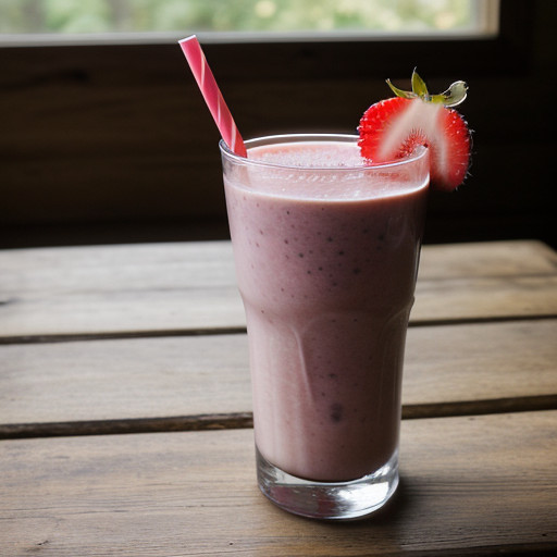 Kiwi Strawberry Smoothie recipe image