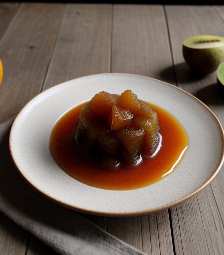 Kiwifruit-Plum Compote - Country Living recipe image