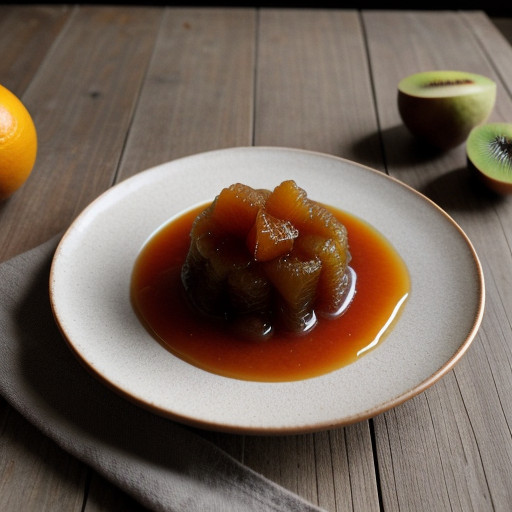 Kiwifruit-Plum Compote - Country Living recipe image