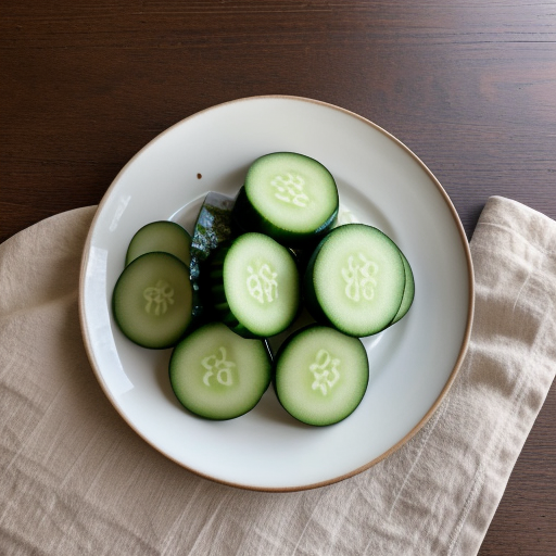 Kiyuri Namasu (Pickled Cucumbers recipe image