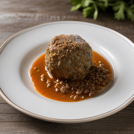 Koenigsberger Klops (German Meat Balls recipe image