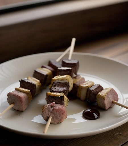 Kokoretsi Tis Souvlas ( Skewered Variety Meat recipe image