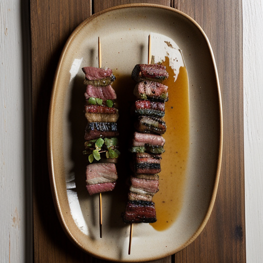 Kokoretsi Tis Souvlas (Skewered Variety Meats recipe image