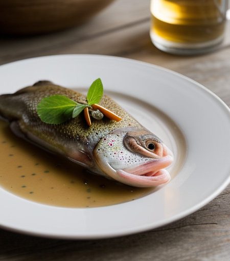 Kokt Orrett (Boiled Trout recipe image