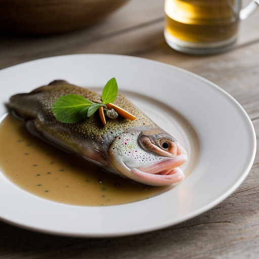 Kokt Orrett (Boiled Trout recipe image