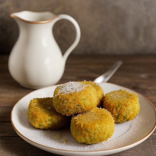 Kolokithokeftethes (Squash Croquettes or Pat recipe image
