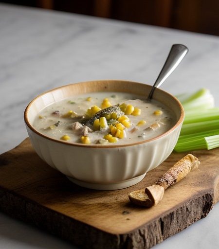Kona Sportsman's Smoked Chowder recipe image