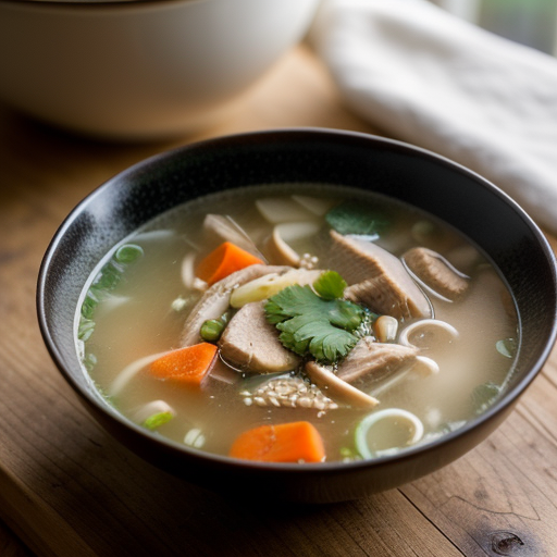 Korean Chicken Soup recipe image