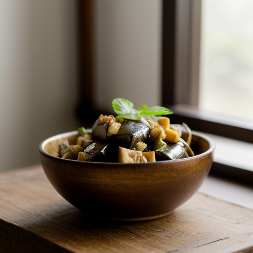 Korean Eggplant Salad recipe image