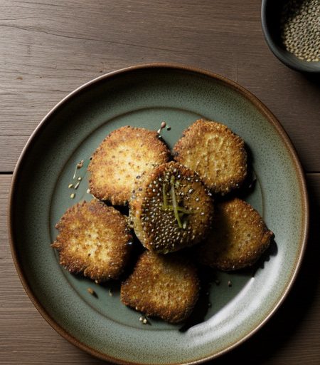 Korean Meat Fritters (Chen Ya recipe image