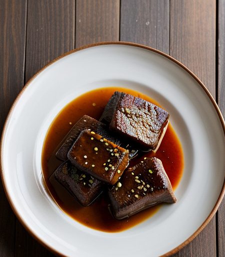 Korean-Style Grilled Beef Short Ribs & Scal recipe image
