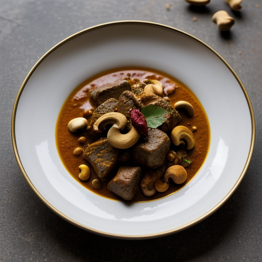 Korma (Lamb With Cashew-Nut Curry recipe image