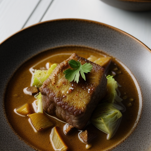 Kosher Beef & Cabbage Stew recipe image