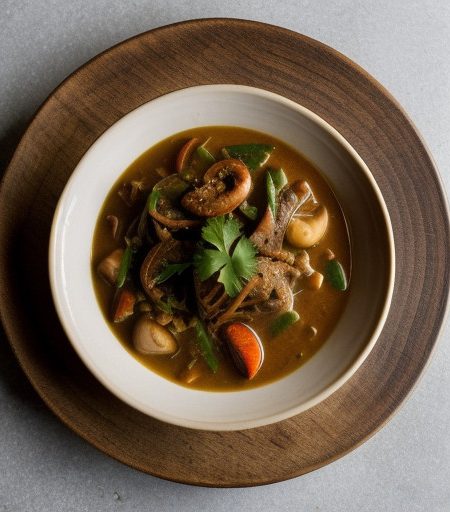 Kosher Creole Seafood Gumbo recipe image
