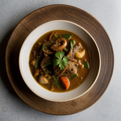 Kosher Creole Seafood Gumbo recipe image