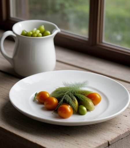 Kosher Pickled Dill Tomatoes recipe image